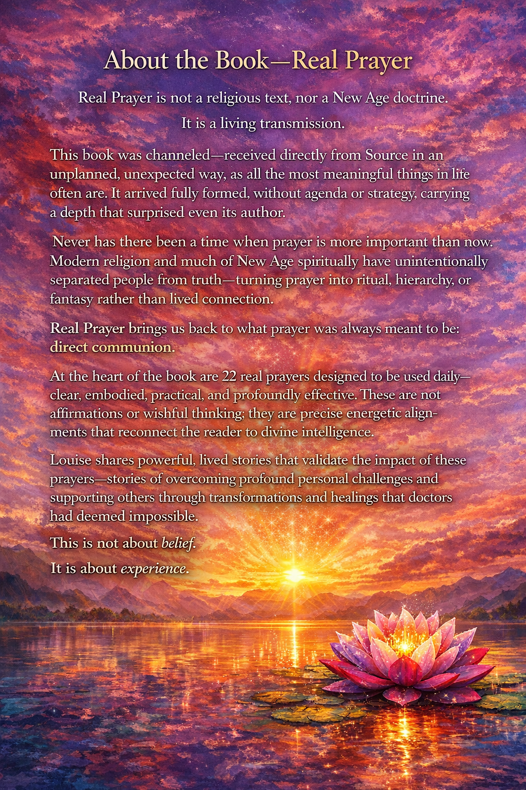 Real Prayer Book