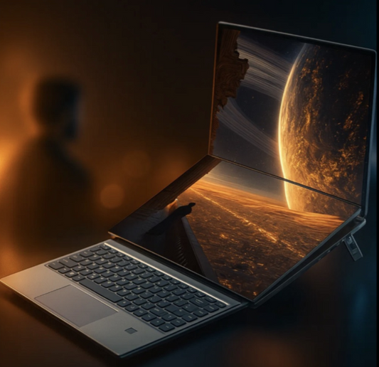MiBi-Max16" Double-Screen Notebook