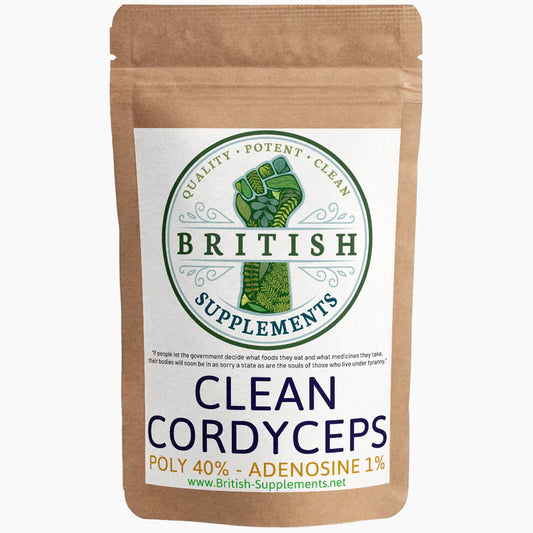 Clean Genuine Cordyceps polysaccharides 40%, Adenosine 1%